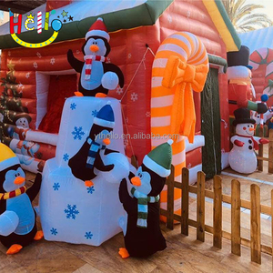 Nouvelle conception Tente de bonhomme de <span class=keywords><strong>neige</strong></span> personnalisée Tente gonflable de Noël Igloo Maison auvent extérieur Tente de camping - Product Image 6