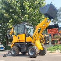 Harga Pabrik Mini Backhoe Loader 4 Wheel Drive Backhoe Loader Teknik Kehutanan Backhoe Loader Pertanian Backhoe Loader Konstruksi