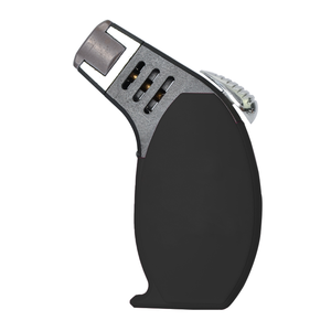 Vente flash Nouveautés fantaisie Logo personnalisé Briquet à flamme unique en plastique coupe-vent pour les voyages et l'extérieur - Product Image 6