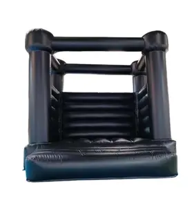 Château de saut de haute qualité noir 10 * 10ft 13 * 13ft pour les enfants événement <span class=keywords><strong>anniversaire</strong></span> location château de saut achat <span class=keywords><strong>louer</strong></span> château gonflable enfant - Product Image 1