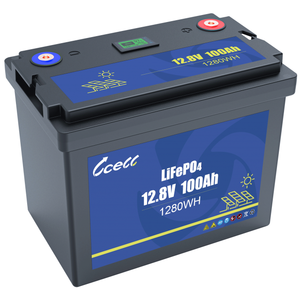 Batterie LiFePO4 12V 100Ah à décharge profonde économique avec BMS intégré pour camping-car, solaire, marine et alimentation hors réseau - Product Image 5