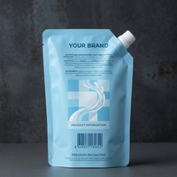 Sachet souple personnalisé avec bec verseur pour boissons, lait, eau, vin et jus, 500 ml et 1 L, vente en gros