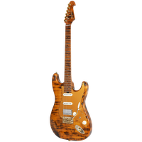 Bullfighter D-190 OEM 6 Stringed Instruments Quality Neck Baked Maple Vintage Color 22 Frets D-19SSH Pickup Small Double Guitar