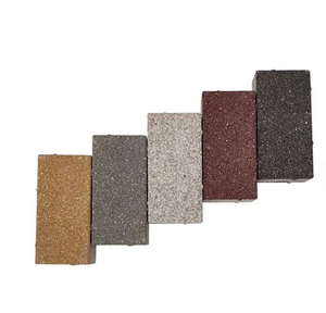Briques de pavage en béton perméable antidérapantes, pavés en argile hautement résistants aux intempéries <span class=keywords><strong>pour</strong></span> l'aménagement paysager extérieur - Product Image 3