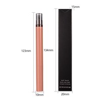 Crayon à lèvres crémeux mat double embout végétalien, application fluide, 9 couleurs, pour marque privée OEM