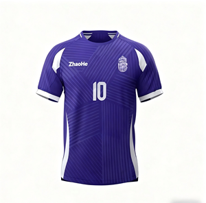 Camiseta de Fútbol Retro Vintage Personalizada con Impresión por Transferencia de Calor, Camiseta de Fútbol Clásica de la Vieja Escuela Unisex con Nombre del Equipo y Números de Secado Rápido - Product Image 3