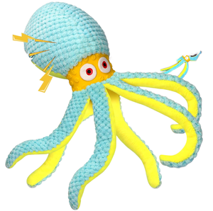 Venta al por mayor en Stock logotipo personalizado <span class=keywords><strong>Littlest</strong></span> <span class=keywords><strong>Pet</strong></span> <span class=keywords><strong>Shop</strong></span> Ecológico pulpo juguetes para masticar mascotas listos para enviar - Product Image 4