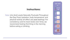 यूरिक एसिड टेस्ट स्ट्रिप्स-होम/क्लिनिक के उपयोग के लिए मैनुअल प्लास्टिक स्ट्रिप्स प्रमाणित तेजी से और सुविधाजनक मानव पहचान - Product Image 6