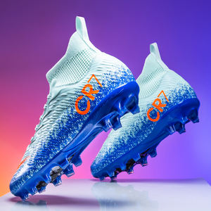 Chaussures <span class=keywords><strong>de</strong></span> football pour hommes, design <span class=keywords><strong>de</strong></span> qualité, respirantes, avec matériaux TPU, bonne adhérence, semelle à crampons, joueur <span class=keywords><strong>de</strong></span> football - Product Image 4
