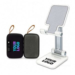 Wholesale Foldable Mobile Stand Adjust <b>Folding</b> Phone Holder for <b>Desk</b> Office Business Event Promo Gift - Product Image 1