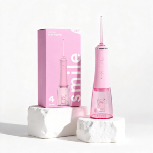 Hydropulseur dentaire, irrigateur buccal étanche IPX7, machine à rinçage buccal, fil dentaire, irrigateur oral, nettoyeur de dents - Product Image 1