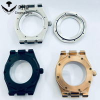 Direkt vom Hersteller: 41mm NH Uhrengehäuse für NH34 NH35 NH36 NH38 NH39 NH70 Uhrwerke, Saphirglas, Silber, Schwarz, Roségold, Modifiziert, Großhandel