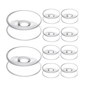 Ventouses murales écologiques à double face de 0,8 pouces, 1,2 pouces, 1,57 pouces, 2,75 pouces de diamètre, en PVC transparent, pour <span class=keywords><strong>table</strong></span> en verre - Product Image 1
