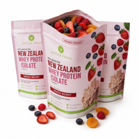 Sachet Doypack Réutilisable de Qualité Alimentaire, Anti-Humidité, en Plastique, pour Fruits Secs, Noix et Snacks