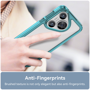 Antichoc hybride dur acrylique dur PC dos souple cadre en TPU couverture arrière avec intérieur 4 coins pour <span class=keywords><strong>Huawei</strong></span> Pura <span class=keywords><strong>70</strong></span> - Product Image 5