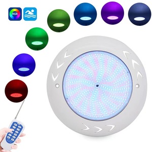 Fábrica IP68 Impermeable Led Sumergible Luz subacuática Resina Relleno de color Smart PC Luces de piscina - Product Image 3