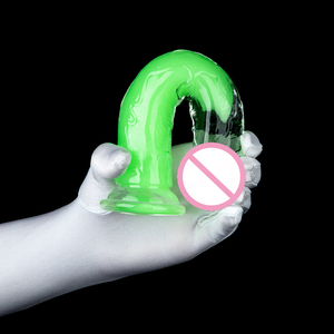 Saugnapf-<span class=keywords><strong>Dildo</strong></span> mit Leuchteffekt, Bunter Weicher Silikon-Realistischer Penis, <span class=keywords><strong>Mini</strong></span>-Dildos Sexspielzeug für Frauen zur Selbstbefriedigung - Product Image 5