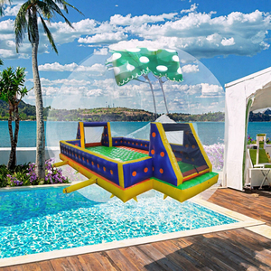 Cancha de Fútbol Inflable de PVC, Arena de Juegos Acuáticos, Piscina de Juegos Comercial para Interiores y Exteriores, Fácil de Instalar - Product Image 2