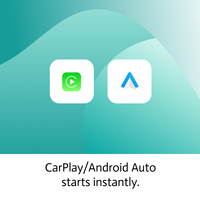 OTTOCAST Kabelloser CarPlay Android Auto Adapter Bluetooth 4.2 USB Typ-C für Universelle Passform - Stabile Kabellose Verbindung für den Täglichen Gebrauch