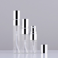 Flacons de parfum en verre rechargeables personnalisés de 5 ml et 10 ml pour le voyage, avec impression sérigraphiée, vaporisateurs portables anti-fuite, diffuseur à bâtonnets