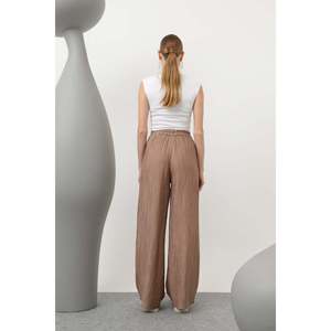 Pantalones Casuales de Cintura Elástica para Mujer, Color Visón, Cómodos para Uso Diario, Marca Soul - Modelo 32213PNT - Product Image 3