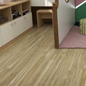 Suelo SPC Impermeable de Núcleo Rígido, Compuesto de Piedra y Plástico, Diseño Moderno Liso, Resistente al Desgaste, con Diseño Gráfico - Product Image 5