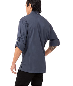 Tùy chỉnh dài tay áo đầu bếp làm việc đồng phục bảo hộ lao động của nam giới hartford đầu bếp đầu bếp áo tùy chỉnh logo màu nhỏ hàng loạt thứ tự - Product Image 2