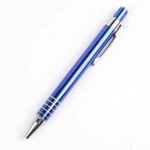 High Quality Wholesale Custom Logo Aluminum Ballpoint <b>Pen</b> Business Writing Press for Stylus 0.7mm Writing Promotional Features - Product Image 6