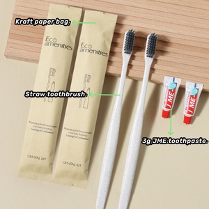 Set di Cortesia per Hotel Kit Spazzolino e Dentifricio Eco Monouso di Lusso Kit Sbiancante Dentale Professionale - Product Image 2