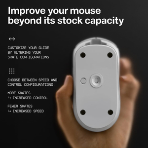 Patas de Ratón Wallhack PTFE Pill Mouse Skates Premium Universales con Puntos para Ratones de Juego, Deslizamiento Ultra Suave <span class=keywords><strong>en</strong></span> Almohadillas de Tela y Vidrio - Product Image 4