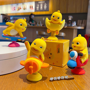 Juguete de Dragón de Dibujos Animados, 4 Piezas, Decoración de Escritorio de Resina, Suministros de Oficina Móviles - Product Image 2