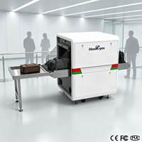 Scanner de bagages à rayons X pour contrôle de sécurité 5030C |   Machine d'inspection de bagages et colis par rayons X de sécurité de type tunnel 510x324mm, pour acier de 12-40mm