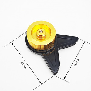 Portable Gas <b>Stove</b> Adapter Aluminum Cartridge To Cylinder Converter For Camping Outdoor Use - Product Image 2