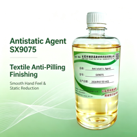 Kationisches Antistatikmittel SX9075 Textil-Antistatik-Finish-Hilfsmittel Anti-Pilling-Weichmacher für Polyester-Baumwoll-Stoffe