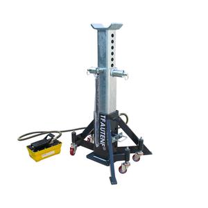TFAUTENF Pneumatic <b>Portable</b> 55000lbs Bus Stand Lift Hydraulic 25T Truck Jack Stand Lift with <b>Lock</b> System - Product Image 4