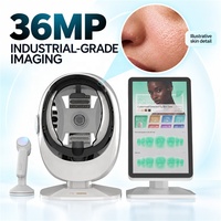 Machine d'analyse cutanée AI 27A Plus à grand écran avec caméra 36MP pour salons de beauté