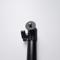 Support de bureau premium avec poteau et filetage 1/4 pouce pour fixer des lampes, des caméras et des microphones, idéal pour le streaming et les visioconférences