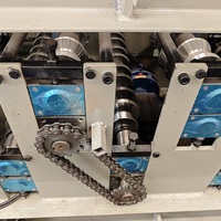 Machine de formage de tôles trapézoïdales en acier à double couche Tianyu avec pompe moteur, roulement et moteur 380V
