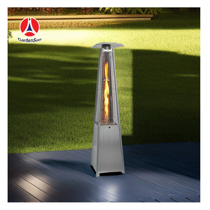 Precio barato de fábrica Pirámide de acero inoxidable calentador de <span class=keywords><strong>gas</strong></span> <span class=keywords><strong>natural</strong></span> al aire libre patio propano/LPG calentador de patio - Product Image 1