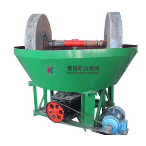 Hochwertige Rundmühle 1100 1200 1400 1600 Modelle nasses Bleisink Gold Erz-Verarbeitungsanlage nasses Pfannenmühle - Product Image 6