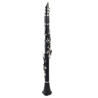 Manufacturer Supplier 2026 New Custom Black Silver Clarinet Woodwind Instrument Clarinet with Luggage