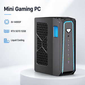 มินิพีซีเล่นเกม Intel Core I5-14400F RTX 4070 12GB DDR5 SSD AIO ระบายความร้อนด้วยของเหลวสำหรับ eSports มินิพีซีสำหรับเวิร์กสเตชัน - Product Image 1
