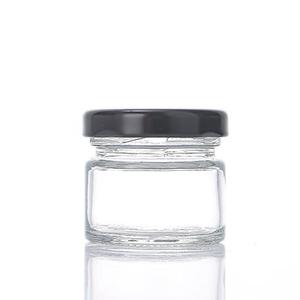 Ensemble <span class=keywords><strong>de</strong></span> bouteilles en <span class=keywords><strong>verre</strong></span> <span class=keywords><strong>de</strong></span> qualité alimentaire: récipient à confiture rond/pot <span class=keywords><strong>de</strong></span> pâte carré/bouteille <span class=keywords><strong>de</strong></span> plat à sauce - Product Image 1