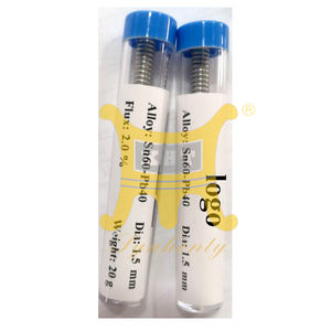 XHT Factory China 1,0mm <span class=keywords><strong>estaño</strong></span> plomo <span class=keywords><strong>soldadura</strong></span> alta pureza colofonia núcleo pluma tubo dispensador <span class=keywords><strong>soldadura</strong></span> cables para <span class=keywords><strong>soldadura</strong></span> - Product Image 2