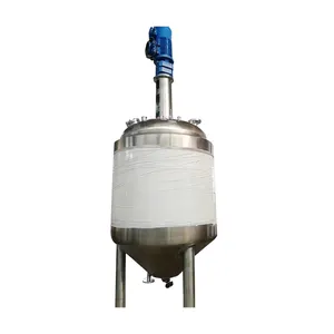 Reator De Pirólise De Alta Pressão Pequeno Reator Químico Encamisado 316l ou 304 Reator De Tanque De Aço Inoxidável