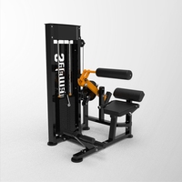 Appareil commercial multifonctionnel à double fonction pour abdominaux et extensions lombaires, idéal pour un renforcement complet du tronc