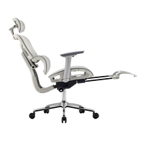 Chaise de bureau ergonomique en maille rotative avec appui-tête, conçue pour améliorer le confort de bureau et l'efficacité du travail