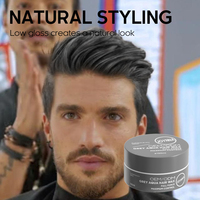 Joynna 150ml cire de teinture temporaire pour les cheveux grise naturelle fixation forte pommade de couleur de cheveux instantanée imperméable à l'eau 150ml cire de cheveux instantanée naturelle