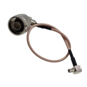Cable de Extensión Pigtail RG316 de Baja Pérdida con Conector N Macho a Conector TS9 Macho en Ángulo Recto, Personalizado de Fábrica, 20CM para Antena - Product Image 4