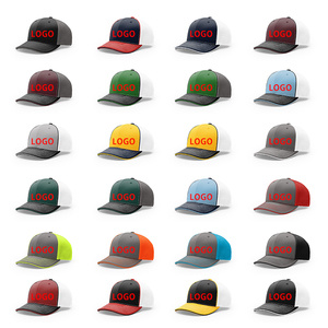 Biraz kavisli ağız 6 Panel sporcu ağı Gorras özel nakış Logo Flex Richardson 172 kamyon şoförü şapkaları - Product Image 3